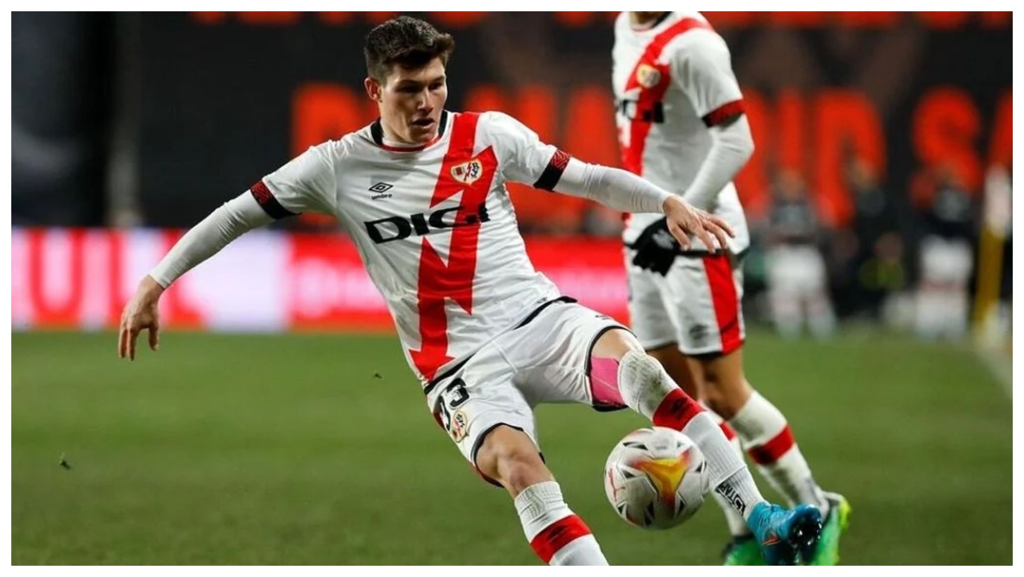 Fran García con el Rayo Vallecano