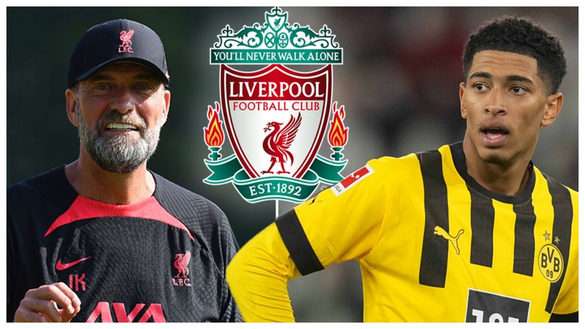 Jürgen Klopp y Jude Bellingham