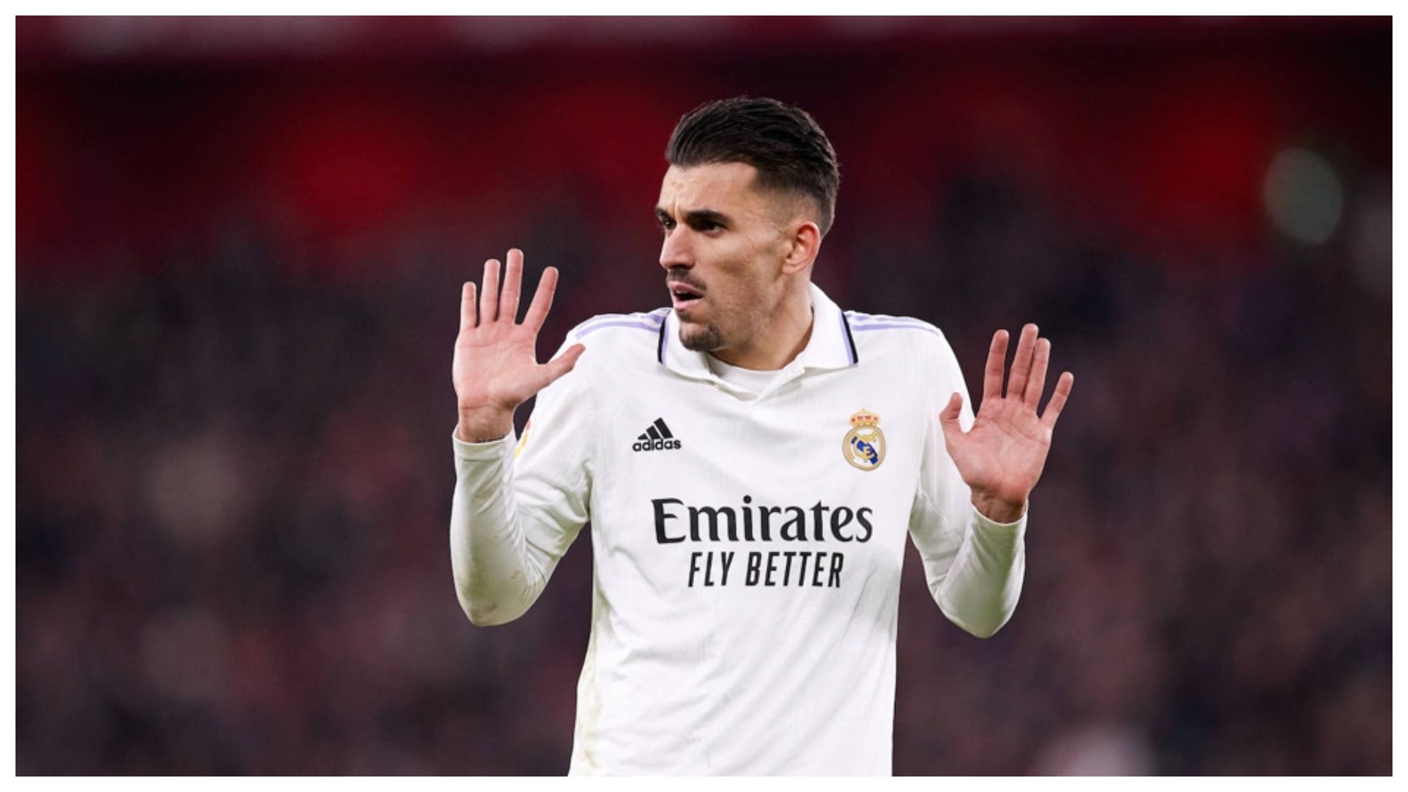 Dani Ceballos con el Real Madrid