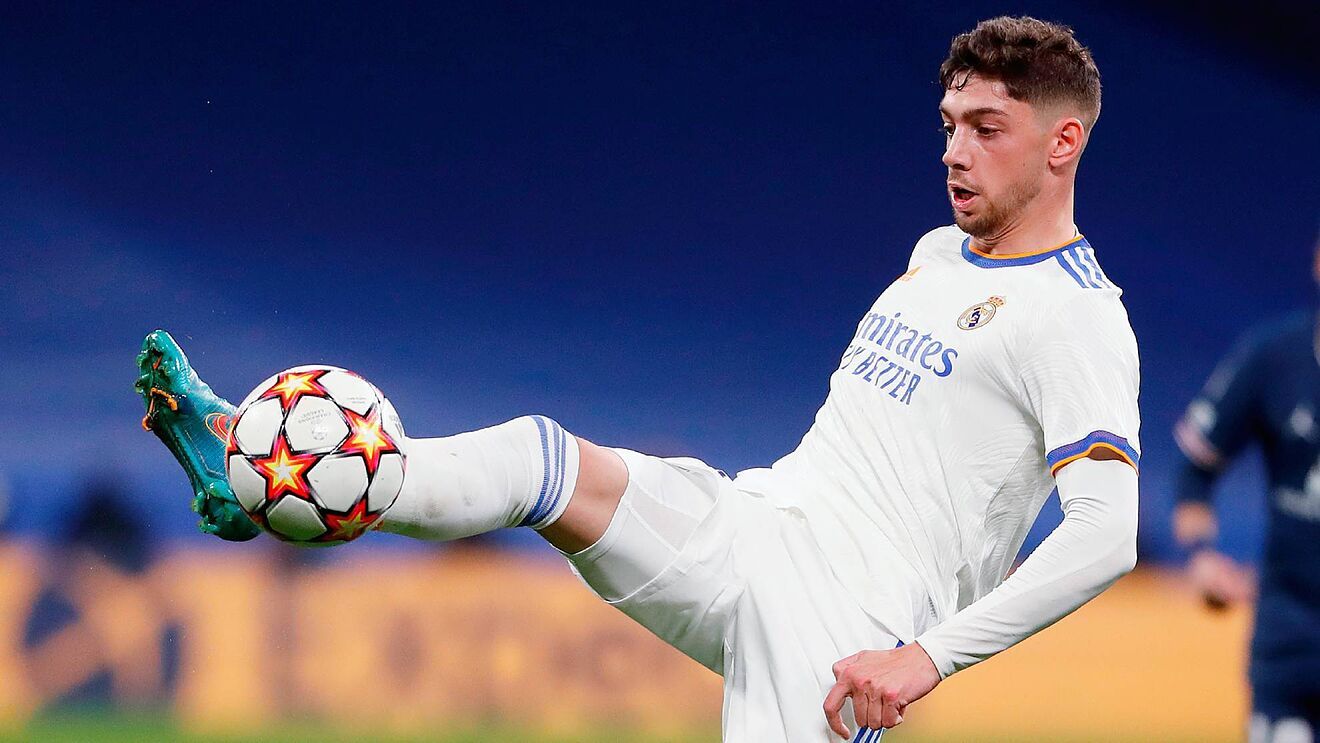 Fede Valverde es vital en el centro del campo madridista