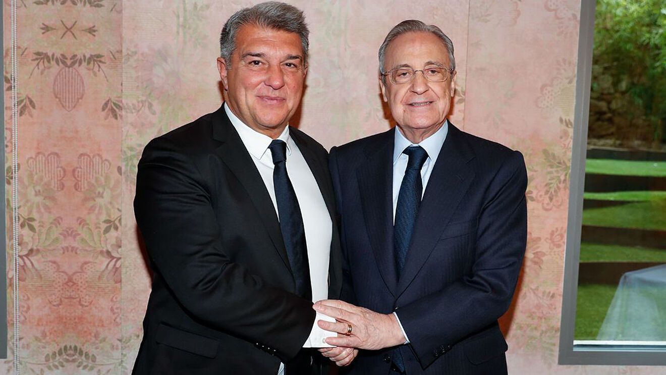 Florentino Pérez y Joan Laporta