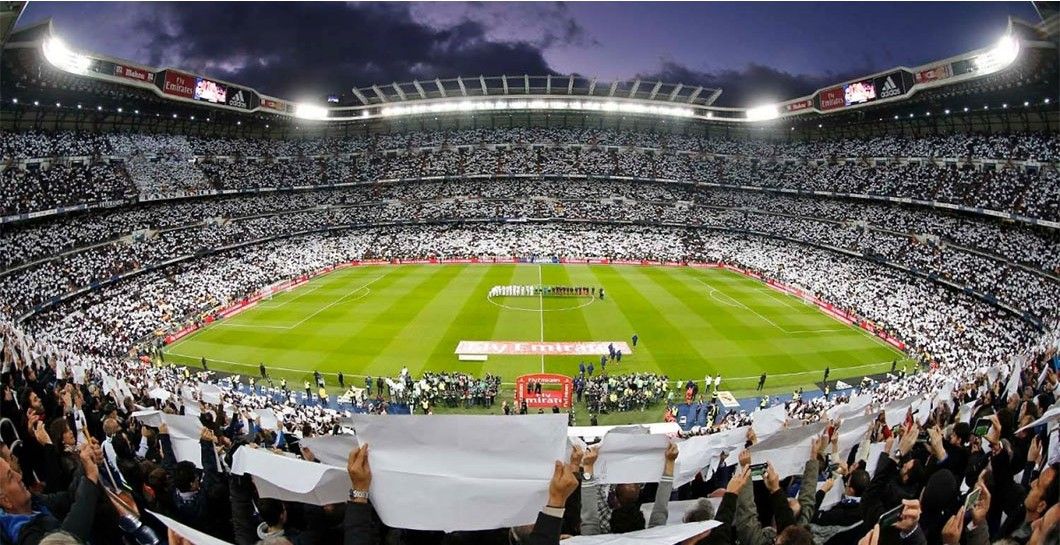 El Bernabéu será un gran escenario para vivir el fútbol de cerca 