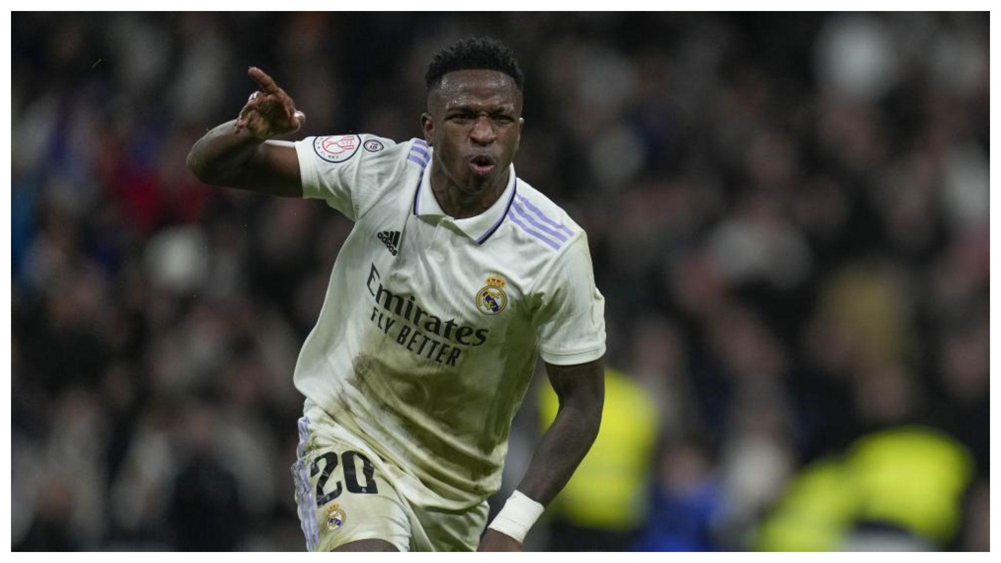 Vinicius Junior con el Real Madrid