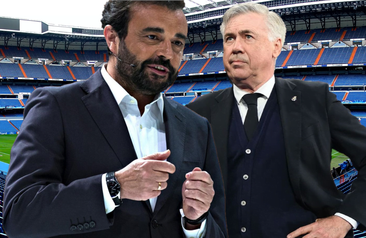 Ancelotti y José Ángel Sánchez