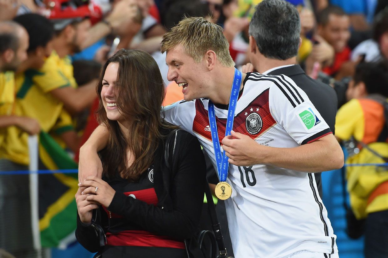 Jessica y Tony Kroos