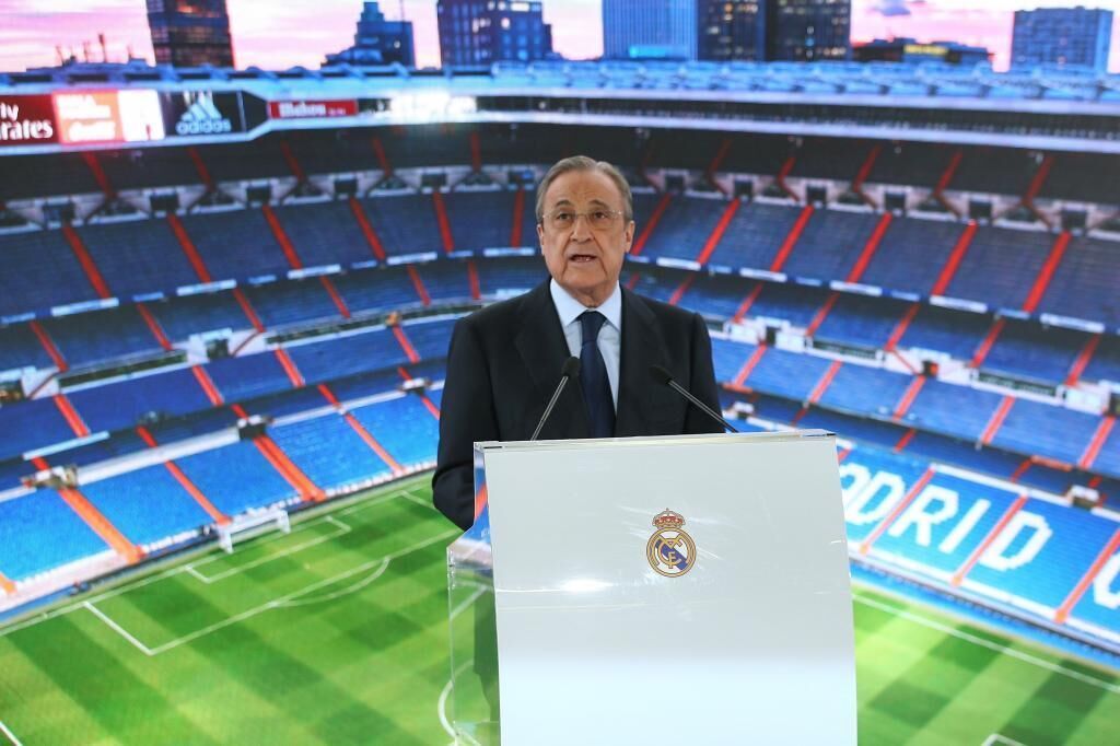 Florentino Pérez, presidente del Real Madrid