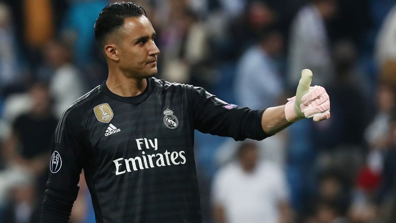 Keylor Navas estuvo cinco temporadas en el Real Madrid (2014-2019)