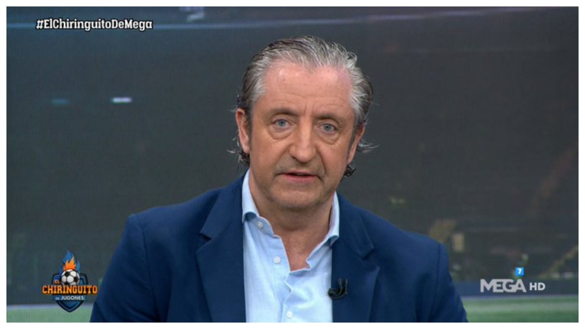 Josep Pedrerol ayer en El Chiringuito