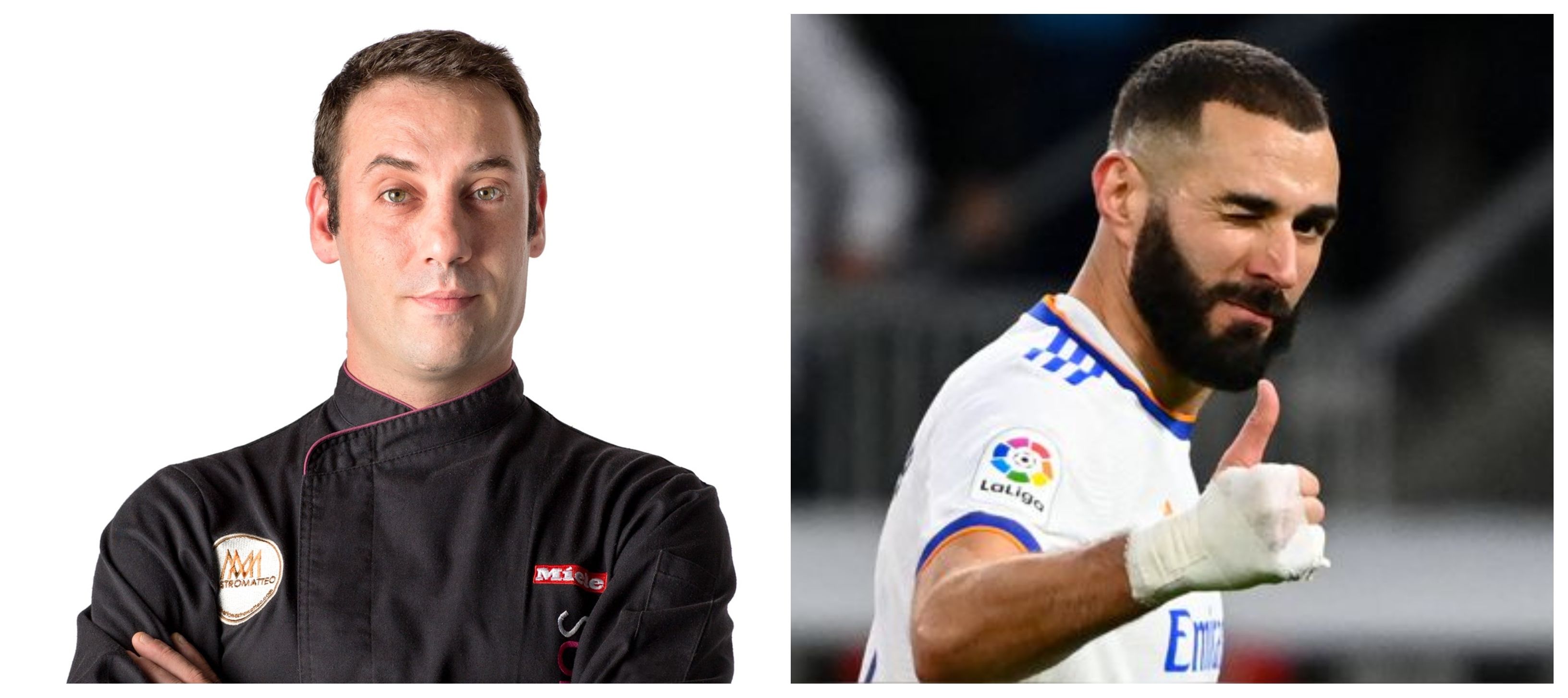 Alberto Mastromatteo y Karim Benzema