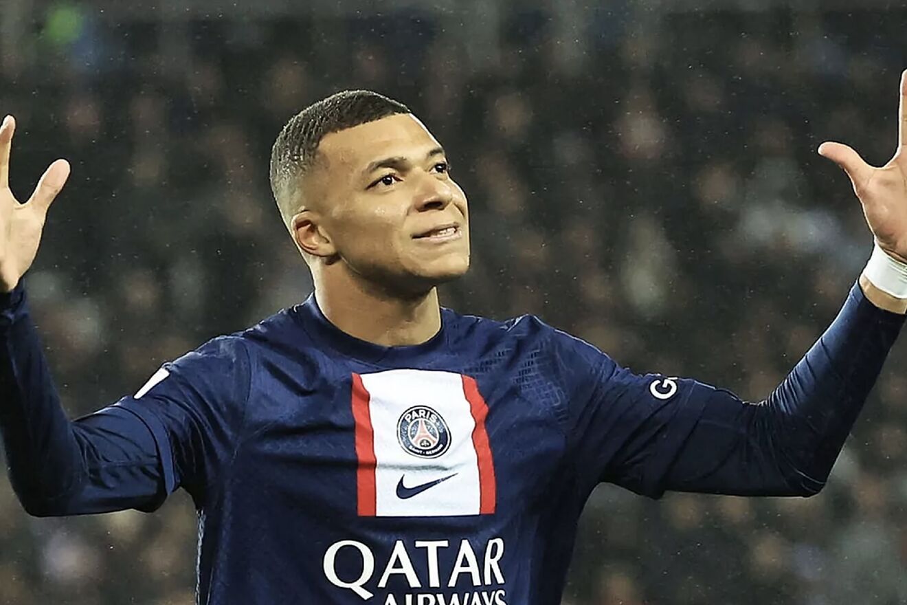 Mbappé podría forzar mañana contra el Bayern