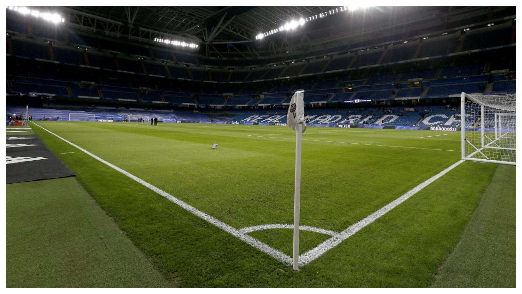 Césped del Santiago Bernabéu, Real Madrid