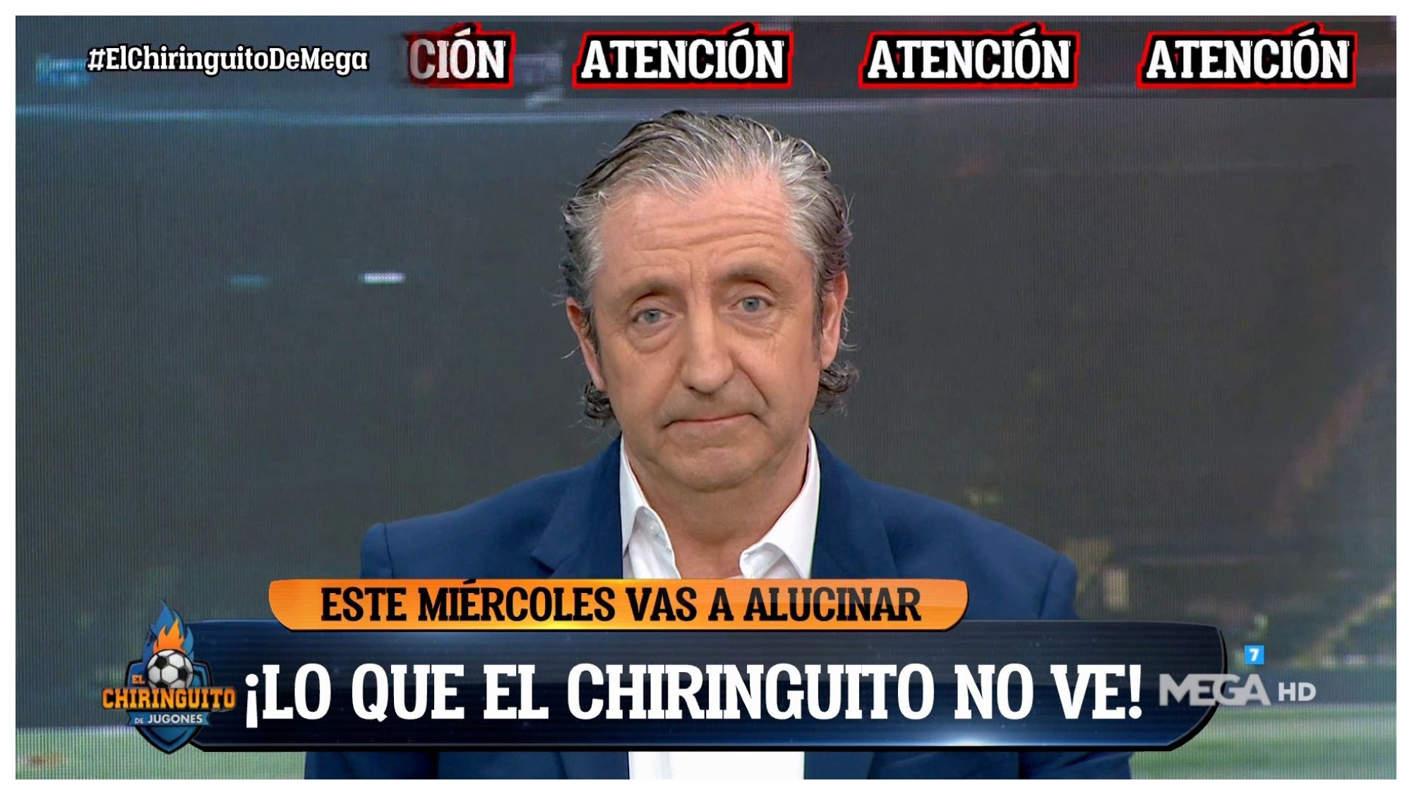 Josep Pedrerol en El Chiringuito