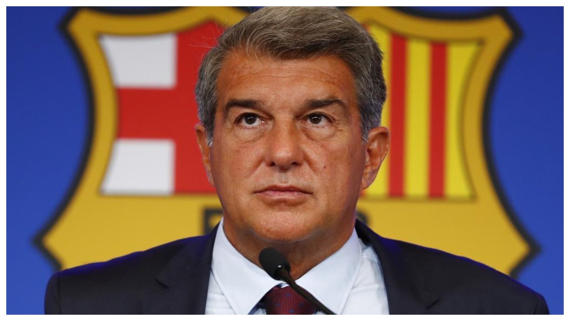 Joan Laporta, presidente del Barcelona