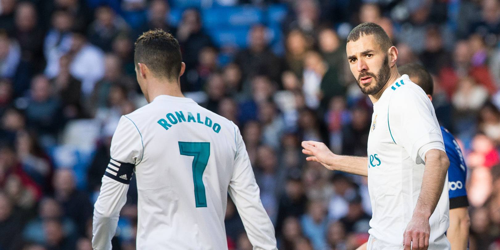 Cristiano Ronaldo y Karim Benzema en el Real Madrid