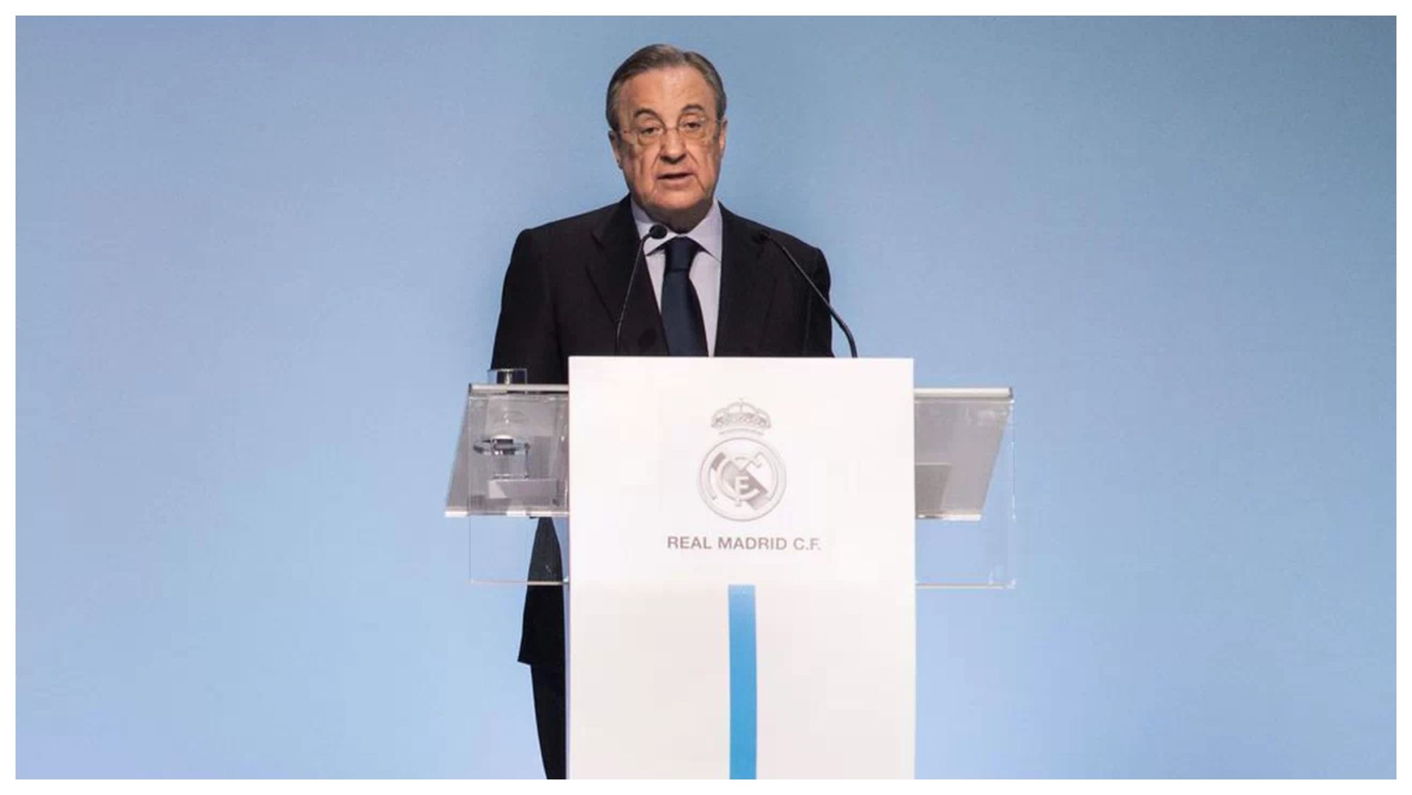 Florentino Pérez, presidente del Real Madrid