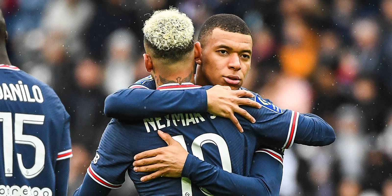 Kylian Mbappé y Neymar Jr