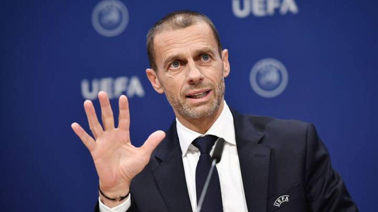 Aleksander Ceferin, presidente de la UEFA