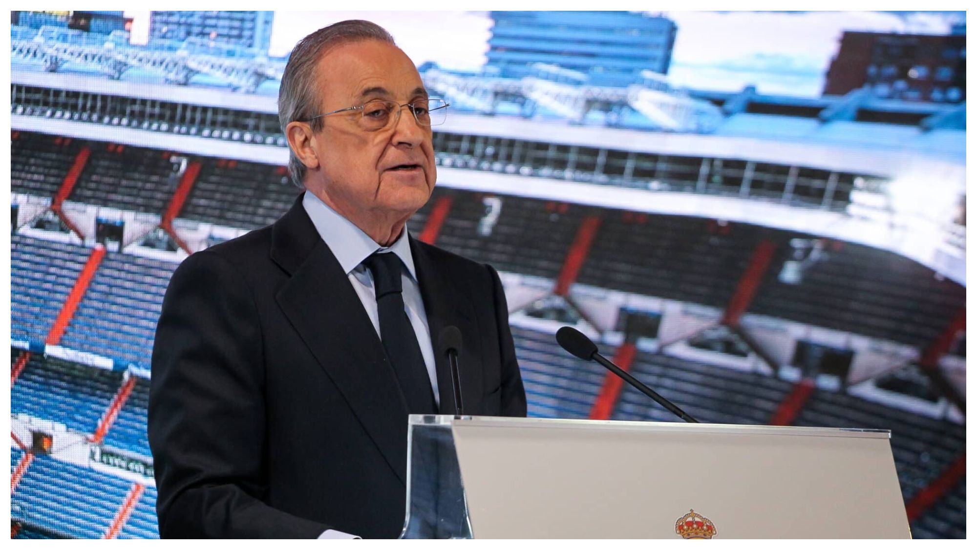 Florentino Pérez, presidente del Real Madrid