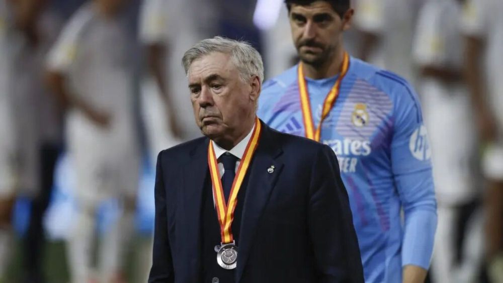 Ancelotti tras perder la final de la Supercopa de España