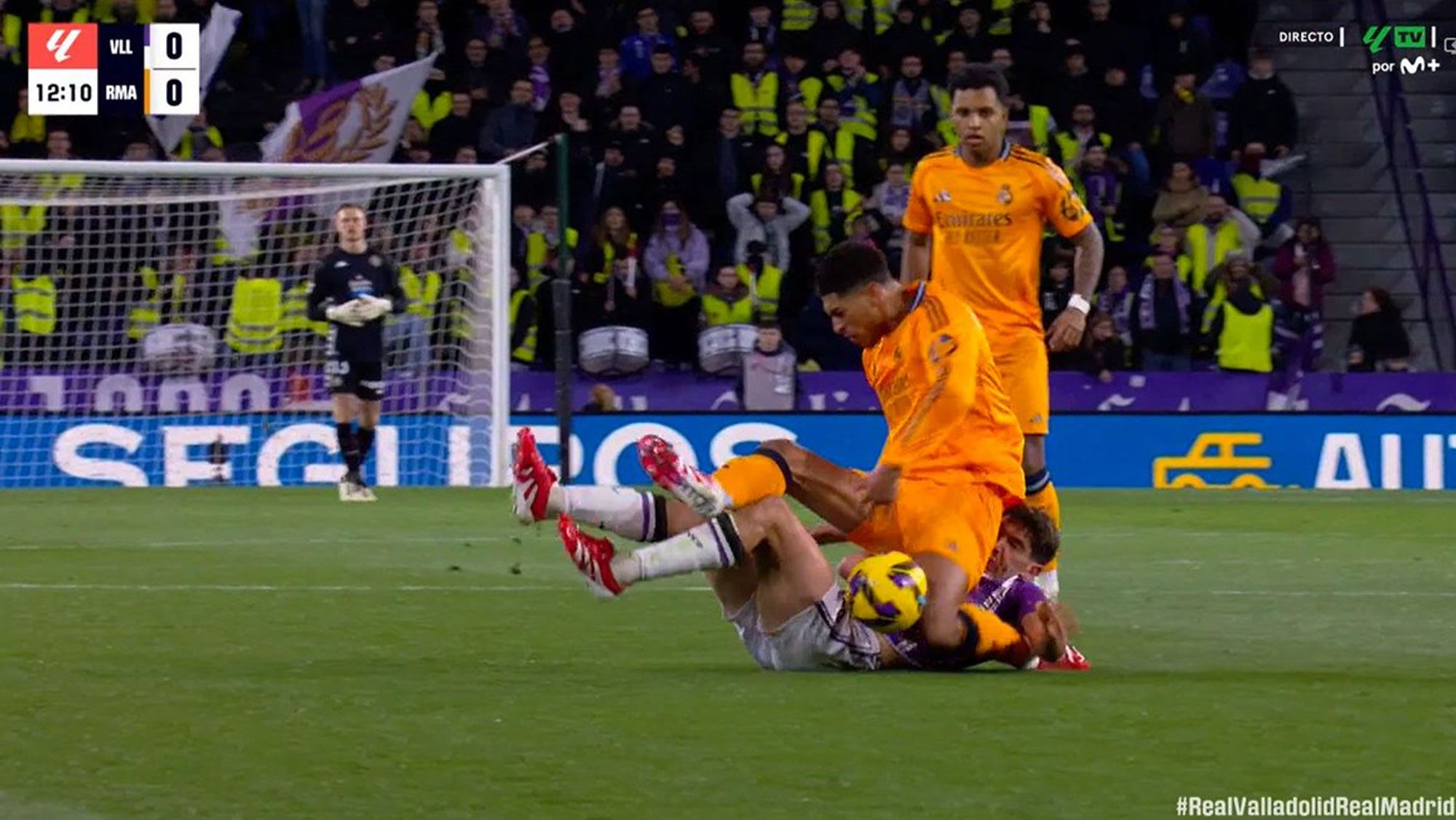 Enfado tremendo de Bellingham con Mario Martín, la jugada que le recriminó al canterano del Real Madrid 