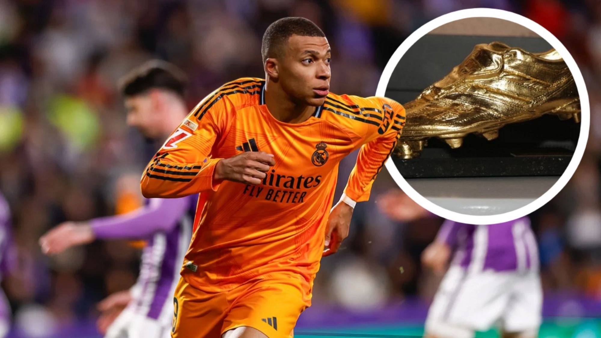 Kylian Mbappé tiene la Bota de Oro entre ceja y ceja.