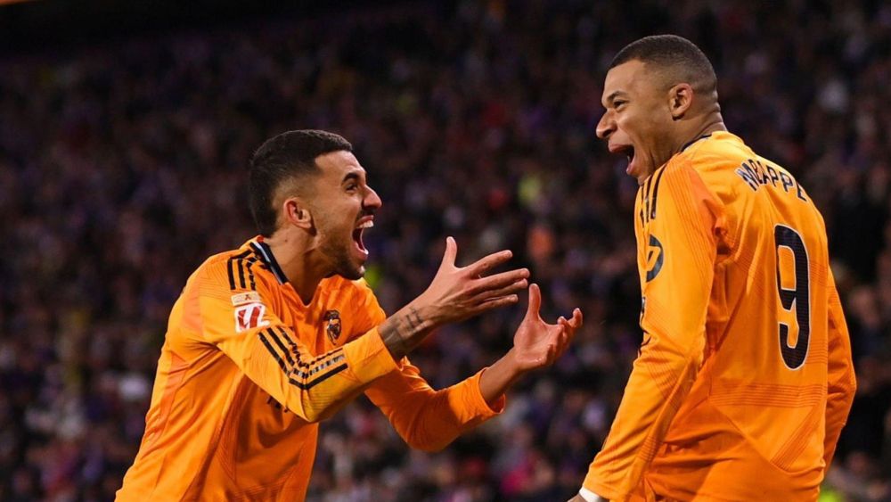 Dani Ceballos y Kylian Mbappé.