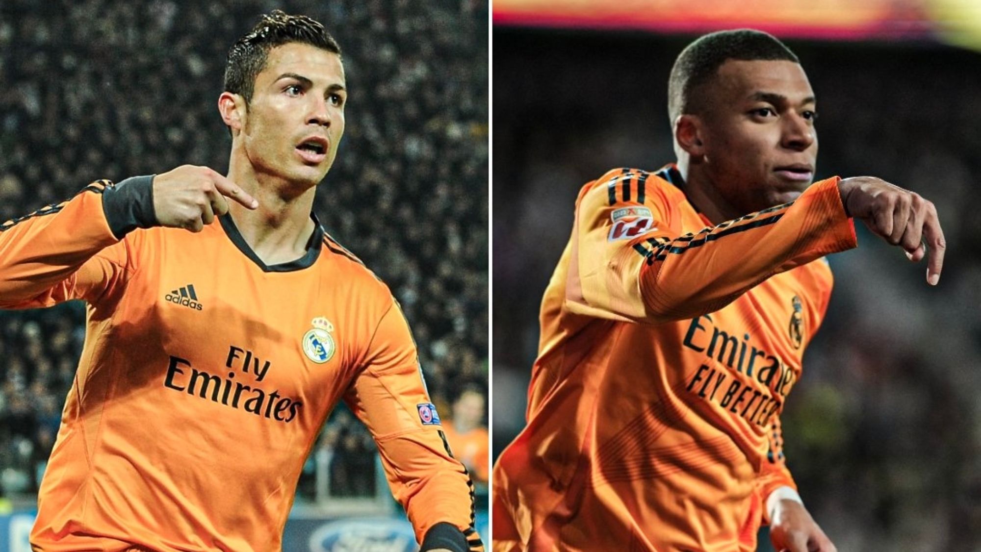 Kylian Mbappé podría superar las cifras de Cristiano Ronaldo en su primera temporada como madridista.