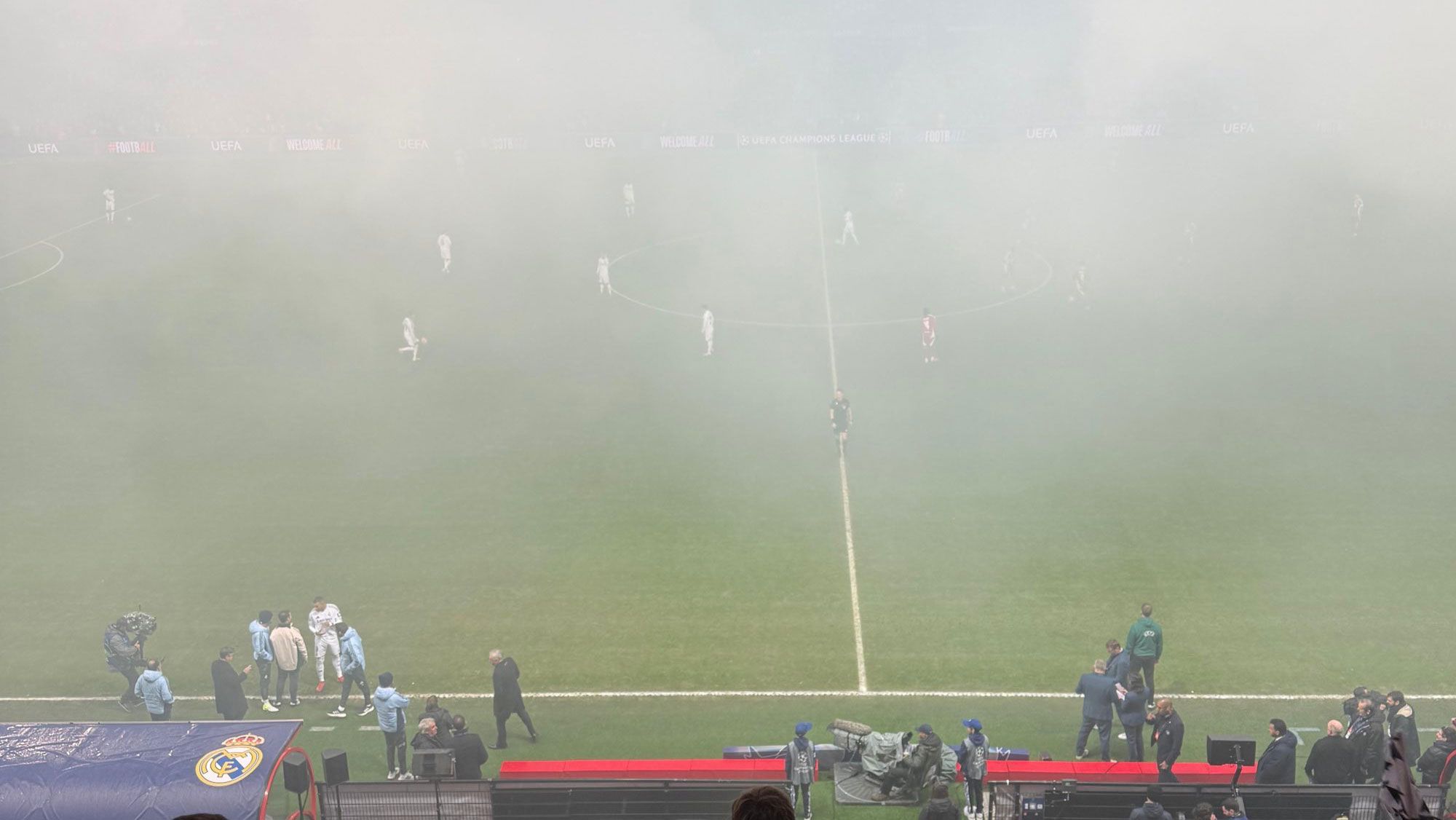 El Brest - Real Madrid arranca con retraso por un incidente en el estadio: este es el motivo