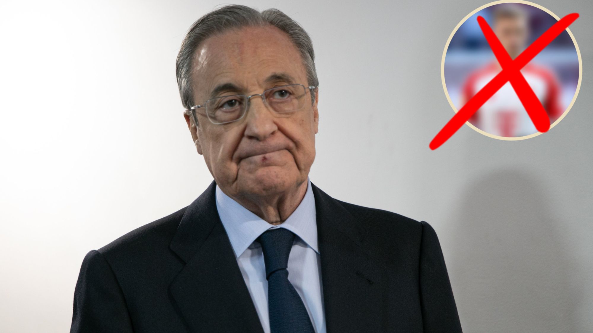 Florentino Pérez habría rechazado un importante ofrecimiento de un jugador importante al Real Madrid.