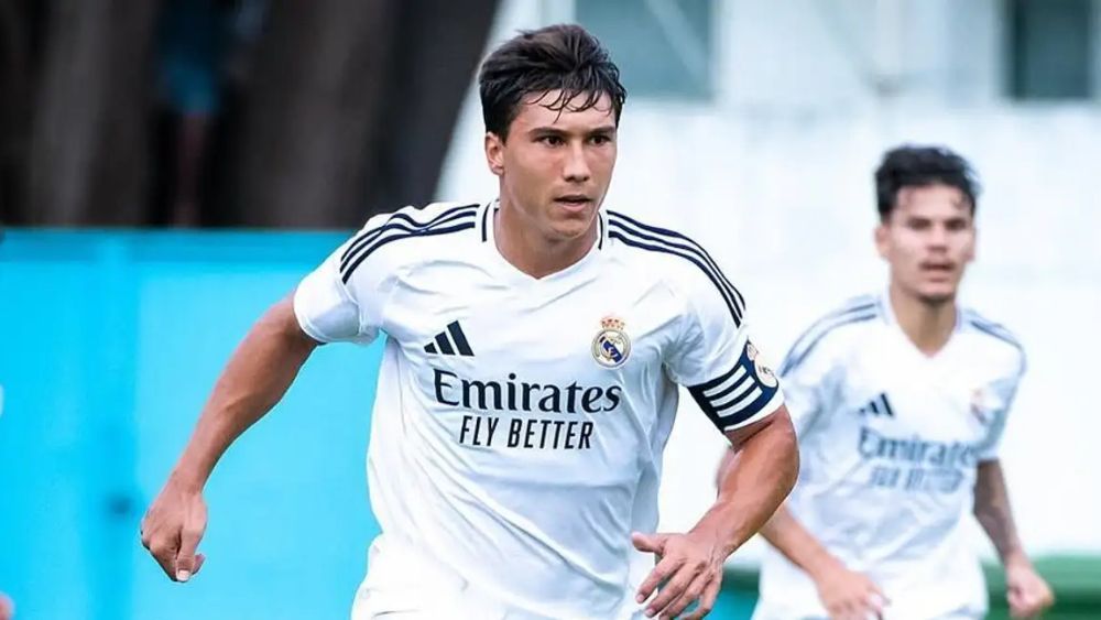 Gonzalo García, el delantero del Castilla que podría ser el relevo de Endrick para el primer equipo.