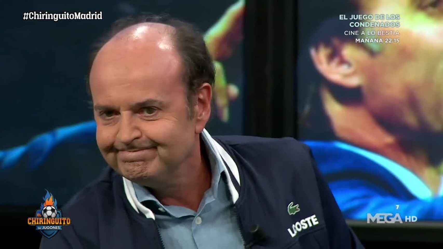 Juanma Rodríguez durante un programa de 'El Chiringuito'