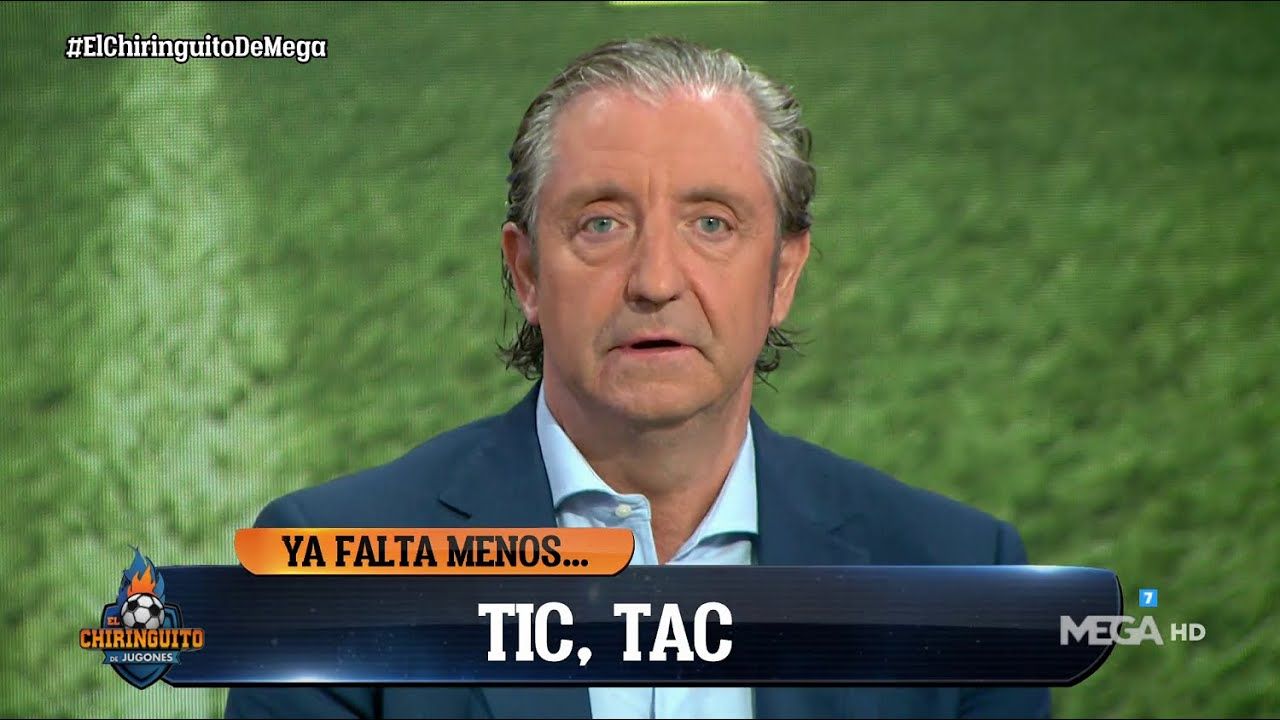 Josep Pedrerol anuncia el especial de El Chiringuito con el último 'Tic Tac'