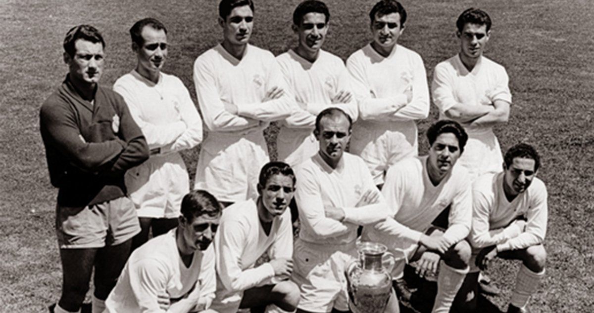 El Madrid de los años 50 ganó las cinco primeras ediciones de la Copa de Europa