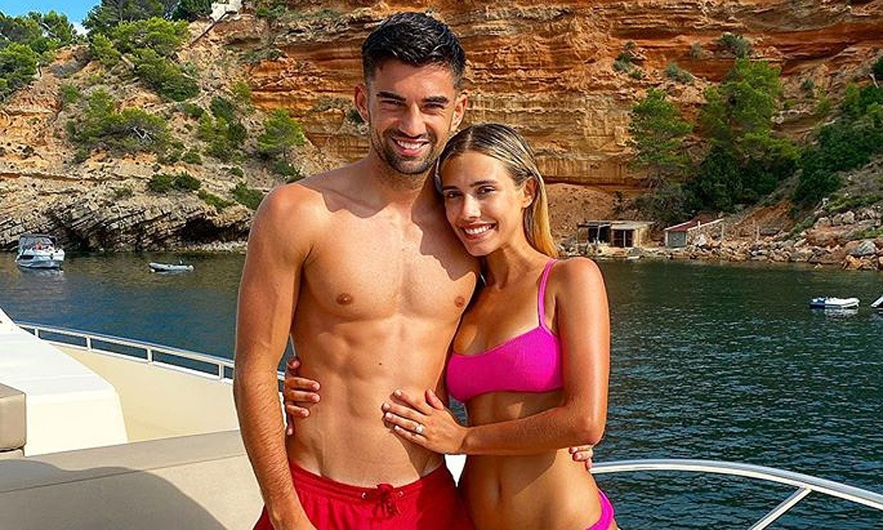 enzo zidane y su novia