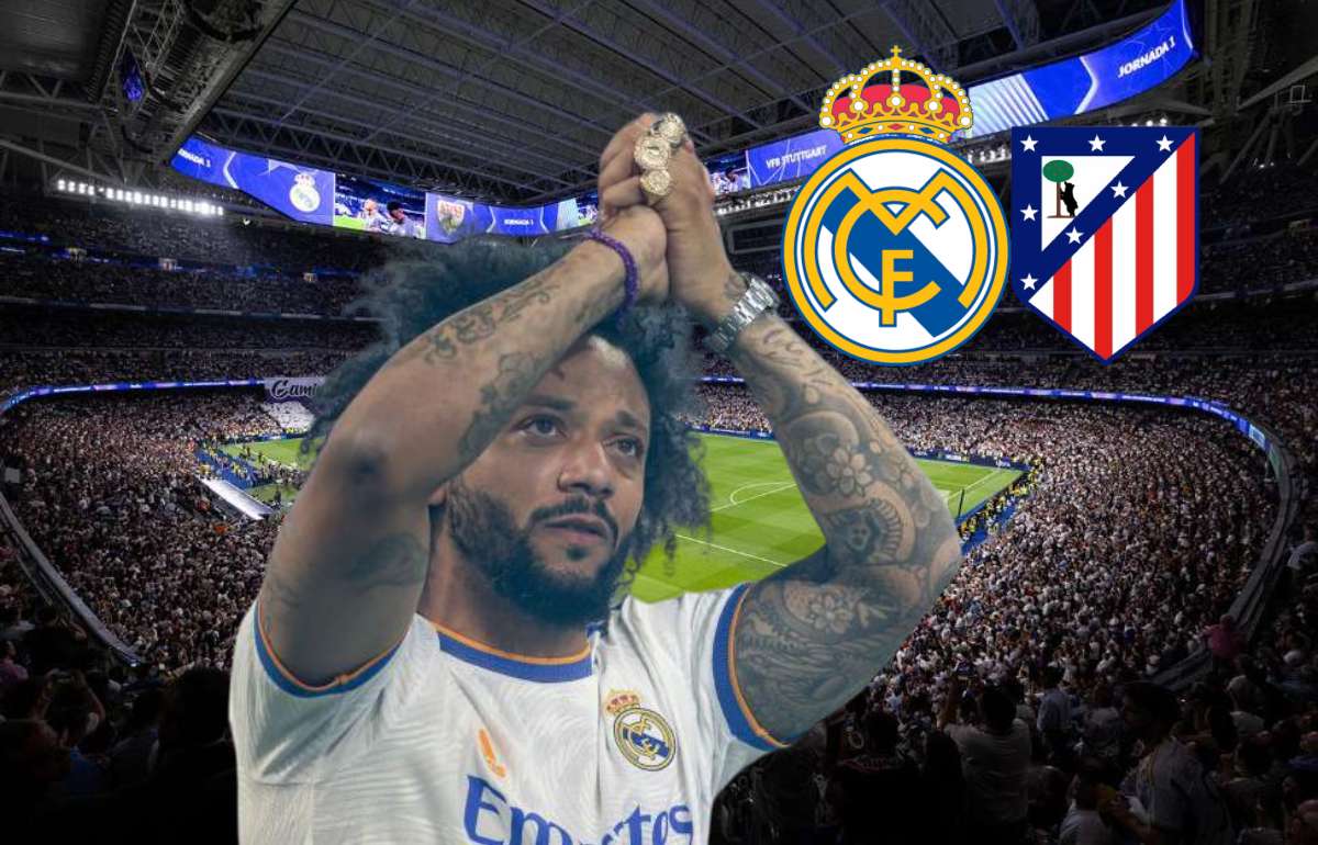 Homenaje a Marcelo en el Bernabéu en el Real Madrid - Atlético