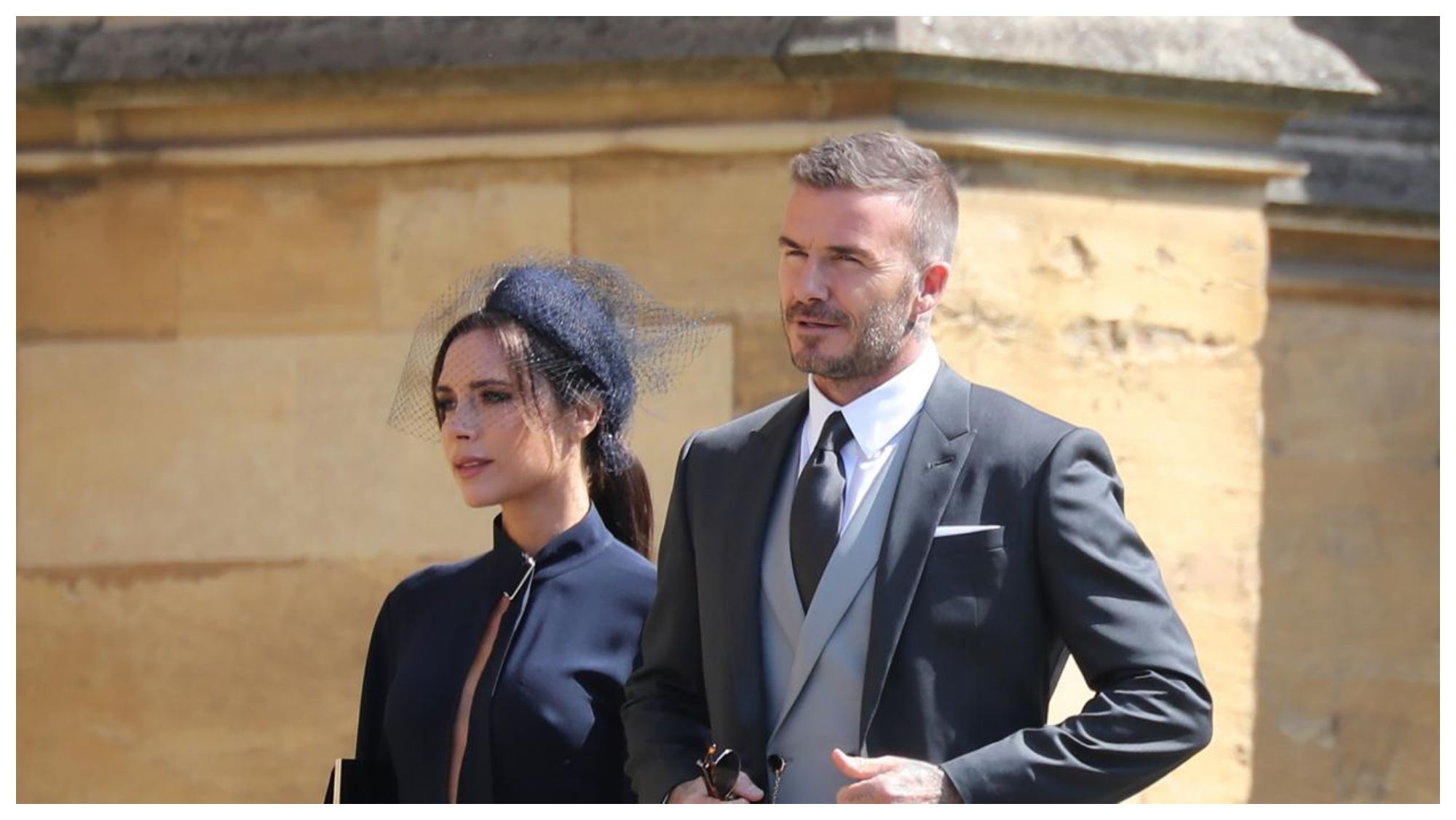 David Beckham y Victoria