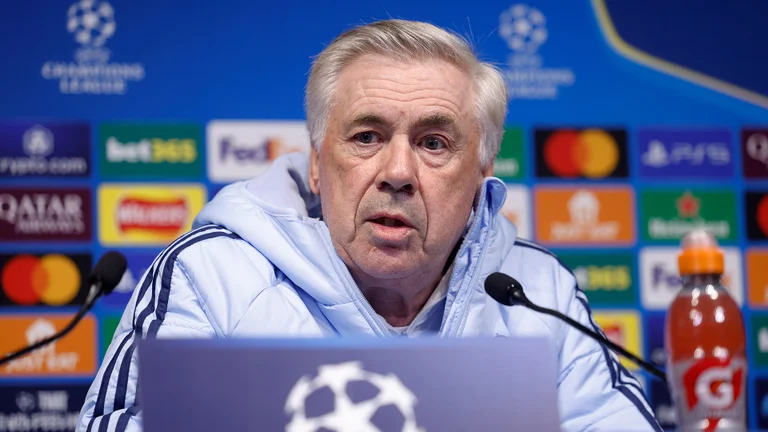 Ancelotti en rueda de prensa