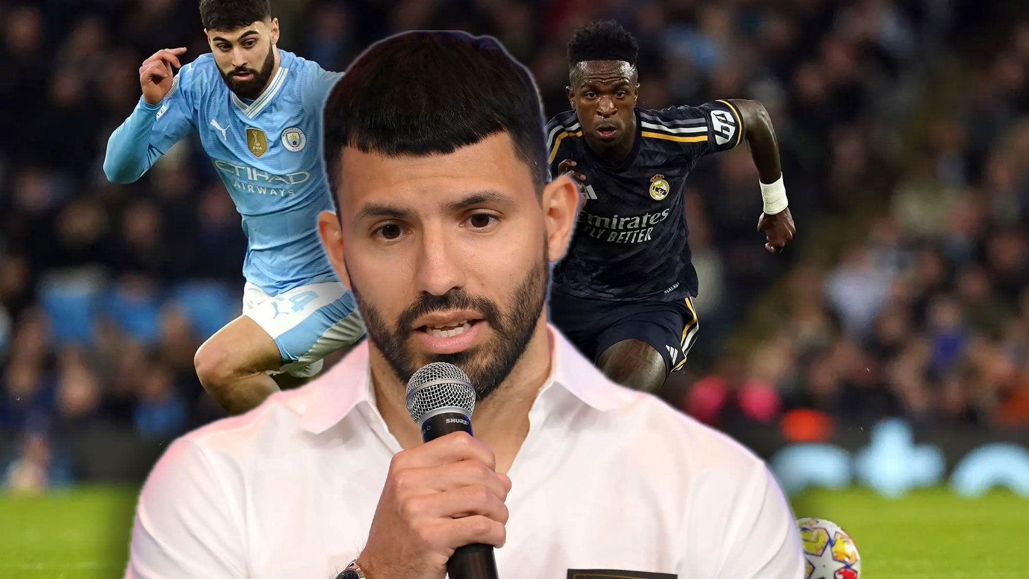 La increíble apuesta del Kun Agüero antes del Manchester City - Real Madrid: "Me corto los..."