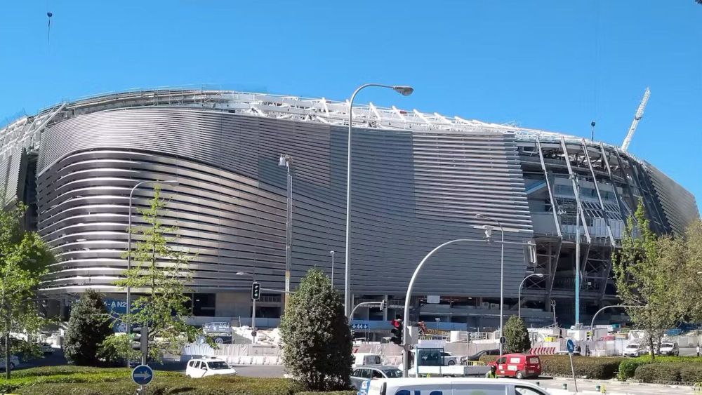 Nuevo Bernabéu en la actualidad