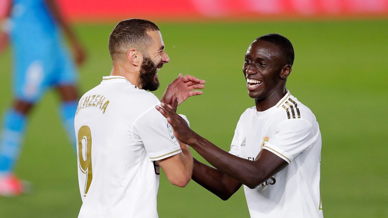 karim benzema y ferland mendy