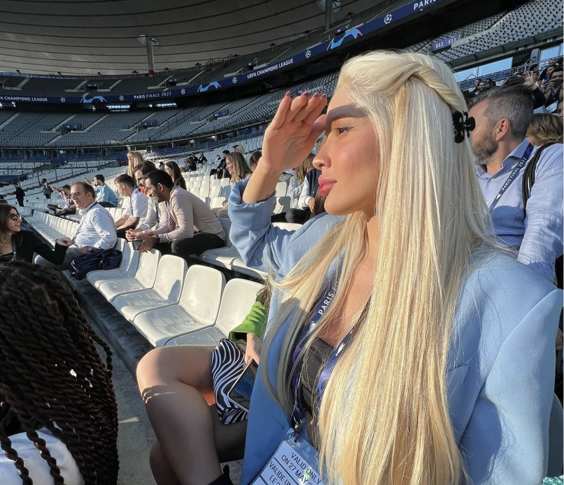 Karoline Lima antes de la final de Paris