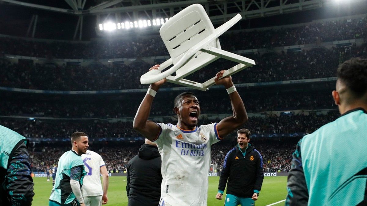 La silla de Alaba ya es historia del Real Madrid