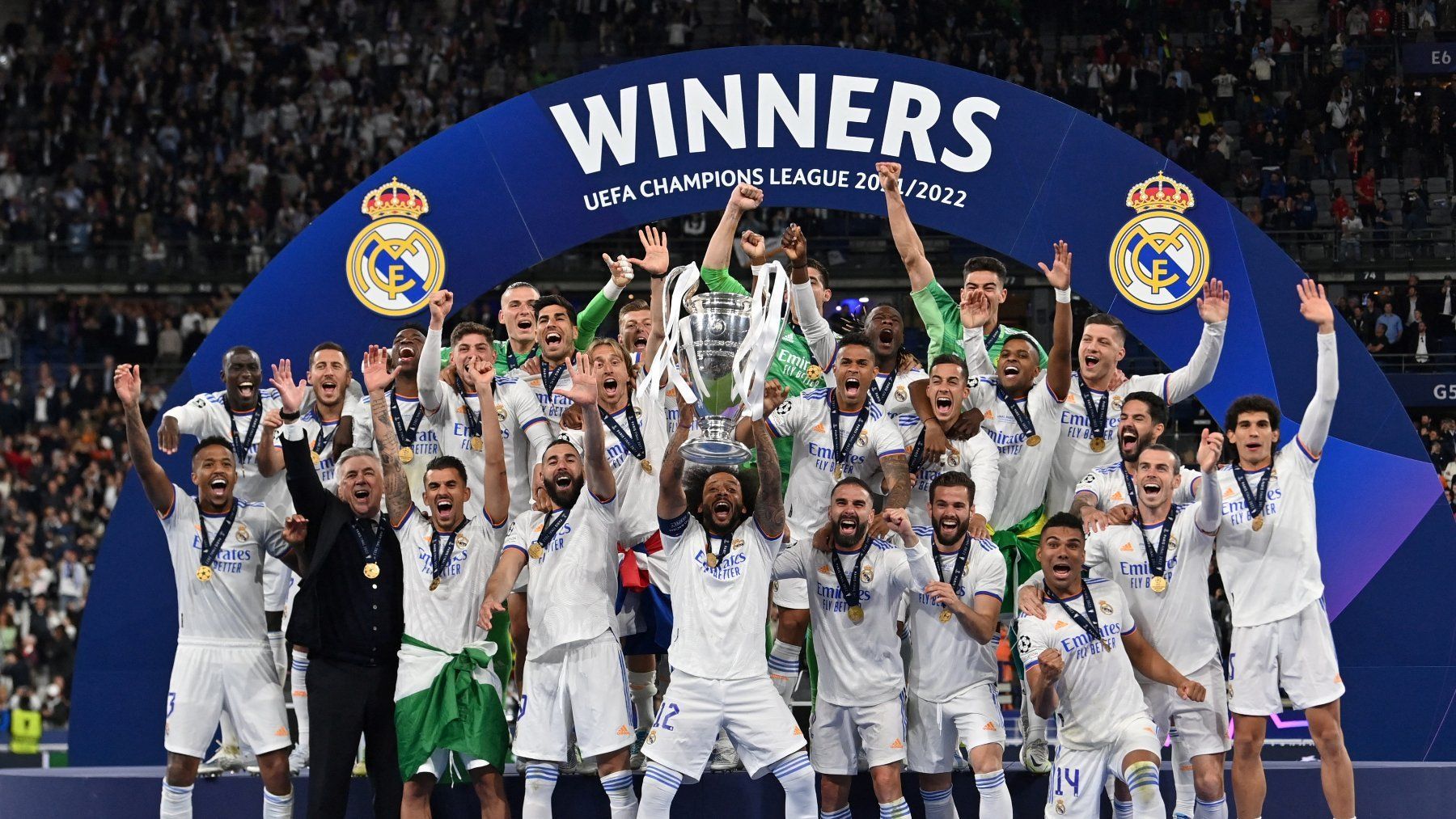 El Real Madrid se proclamó campeón de Europa por decimocuarta vez