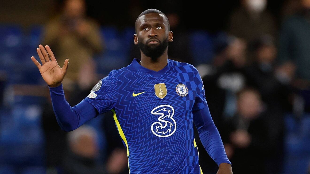 Antonio Rudiger con el Chelsea