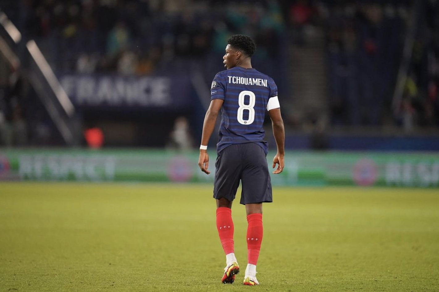 Aurélien Tchouaméni con la Selección Francesa