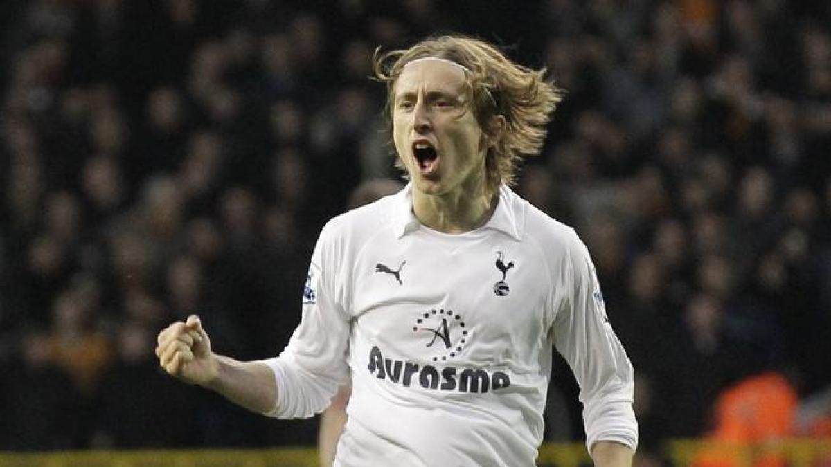 Luka Modric en su etapa en la Premier League