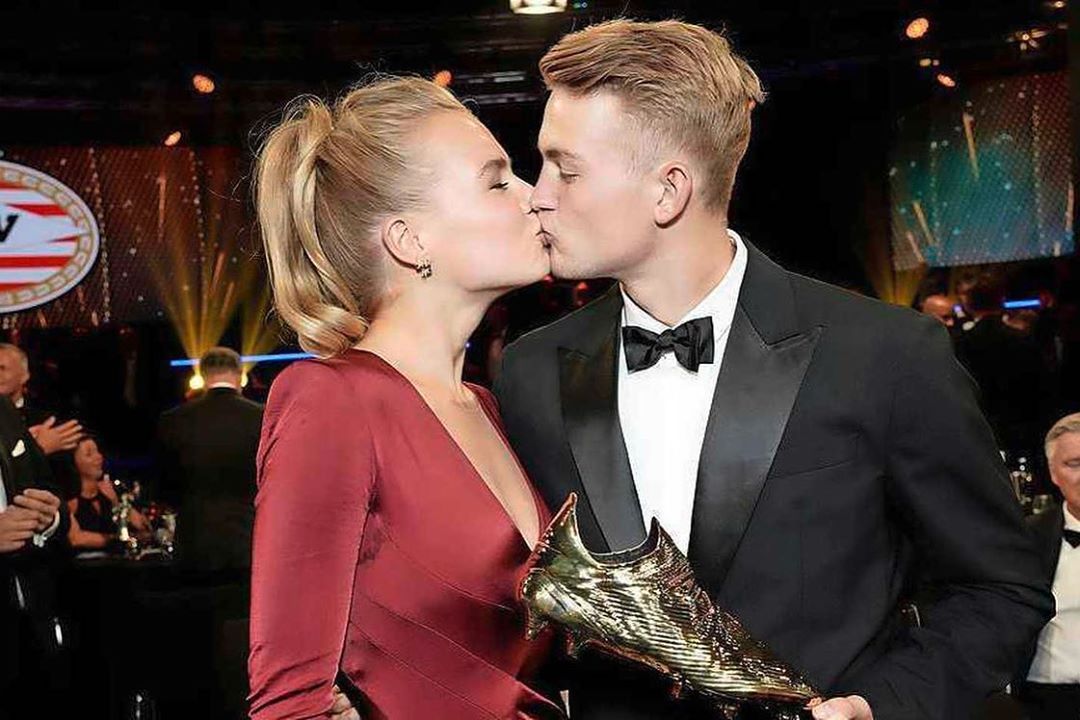 AnneKee y Matthijs De Ligt, son pareja desde 2018