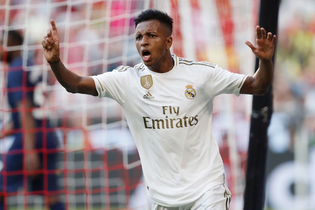 Rodrygo Goes tuvo un pequeño problema con Modric