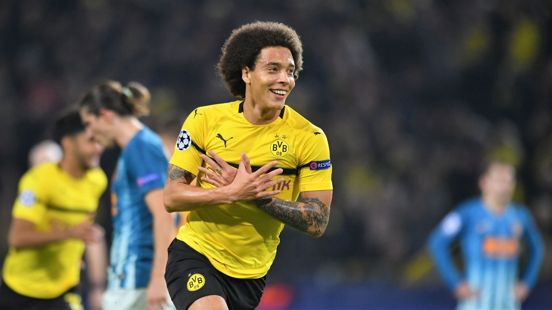 Axel Witsel fue pretendido por el Real Madrid