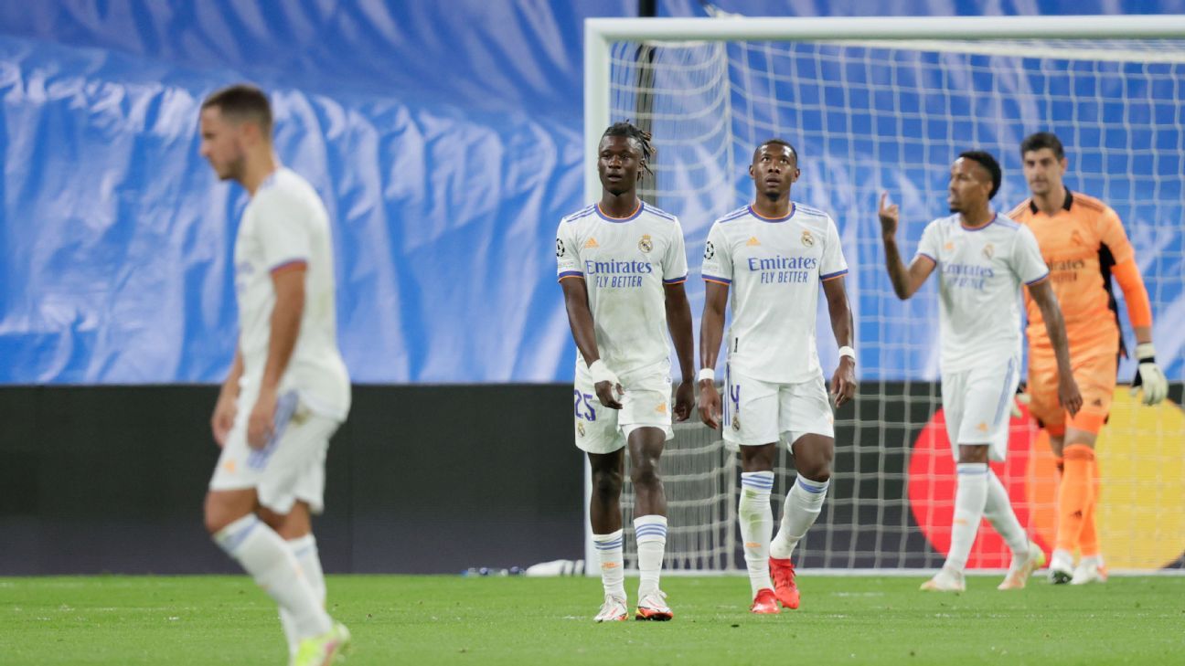 Courtois, Alaba, Camavinga y Hazard en un partido esta temporada